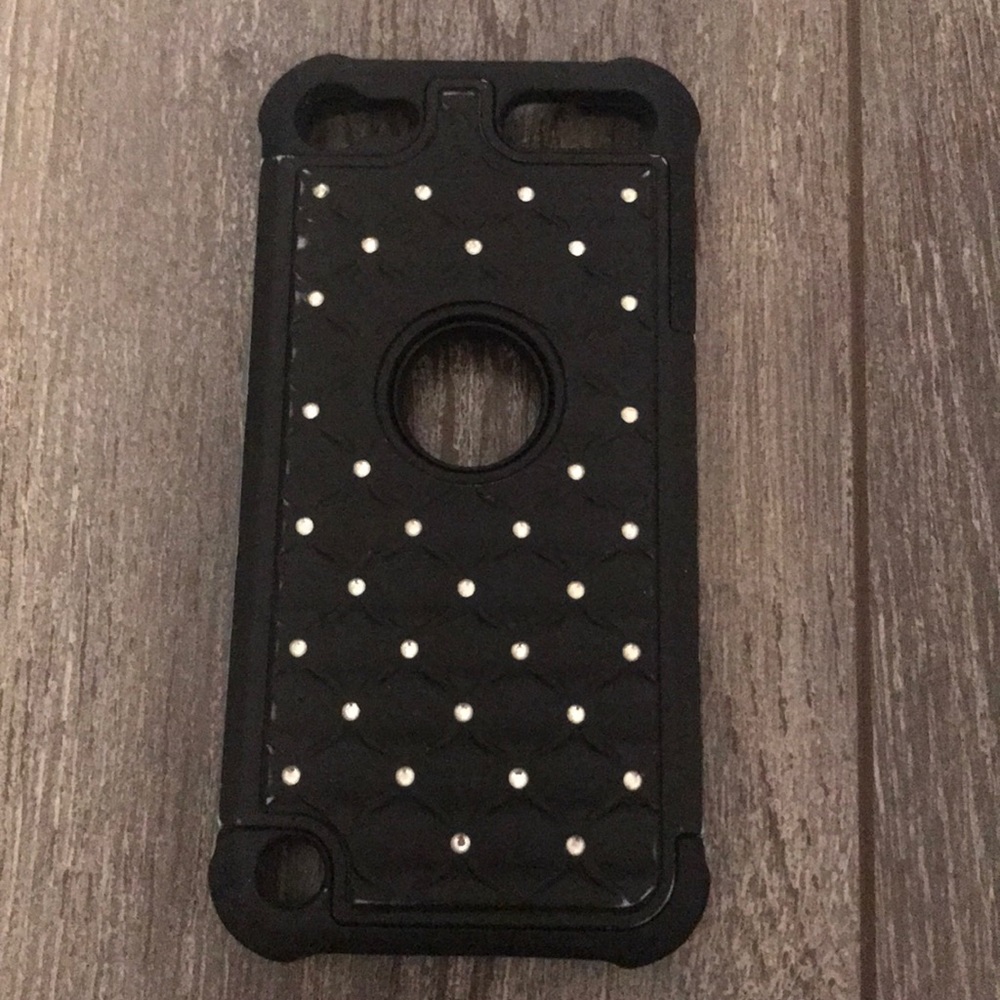 ipod five black case
